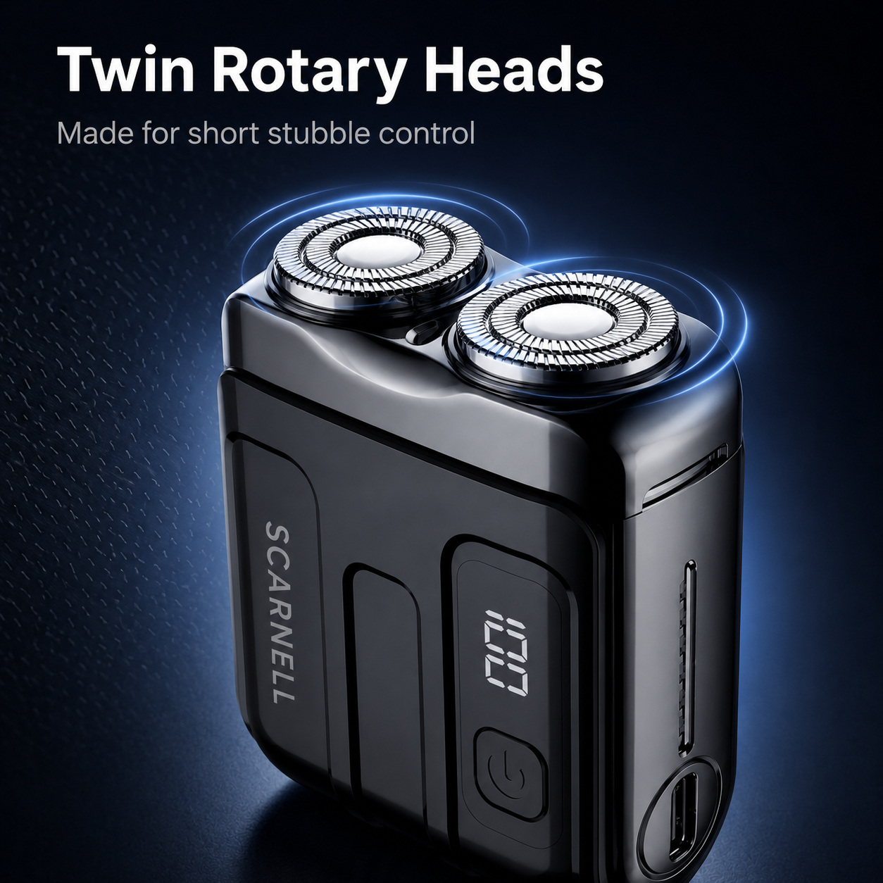 SCARNELL Axis Mini™ Portable Shaver