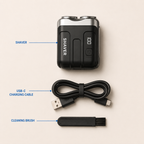 SCARNELL Axis Mini™ Portable Shaver