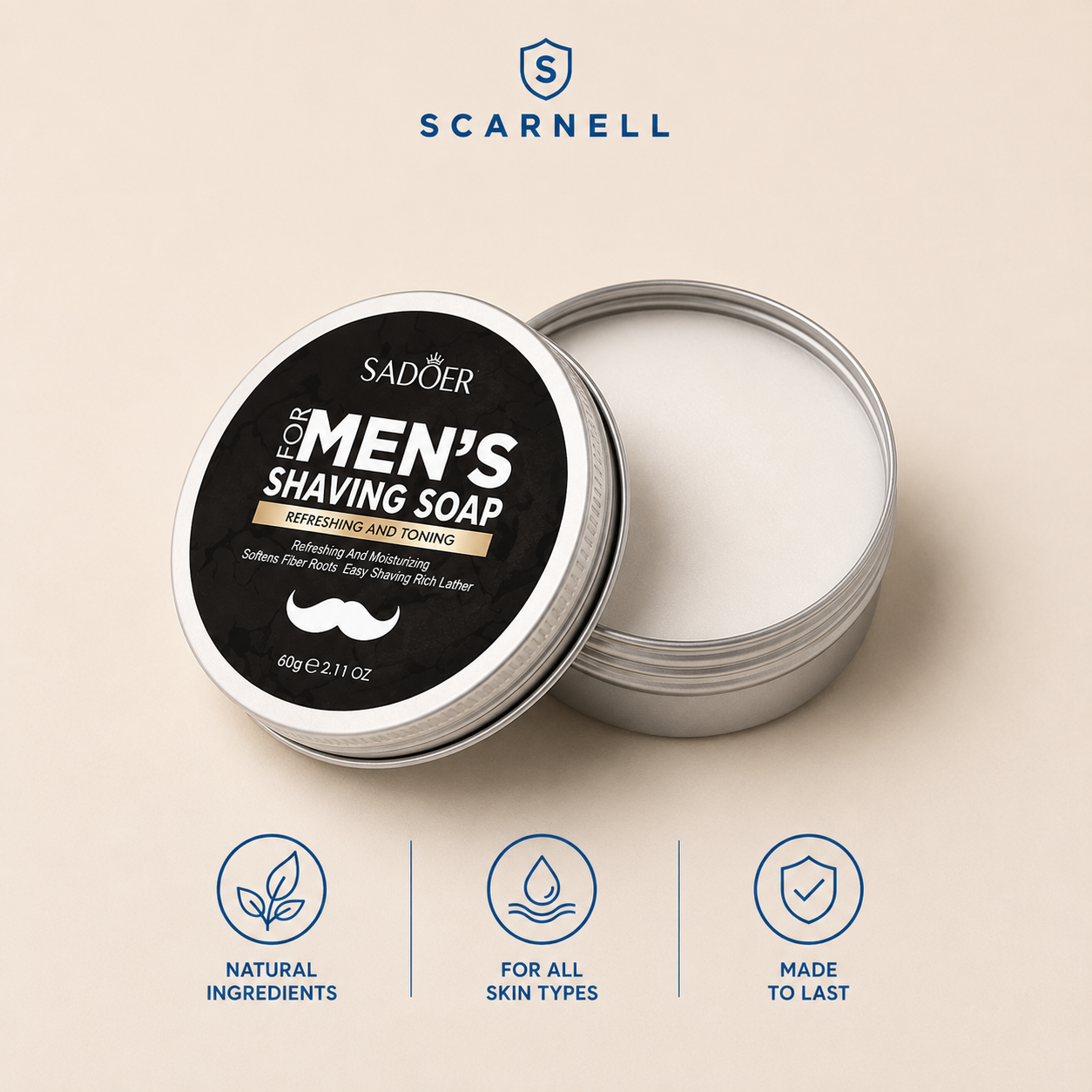 SCARNELL Glide Lather™