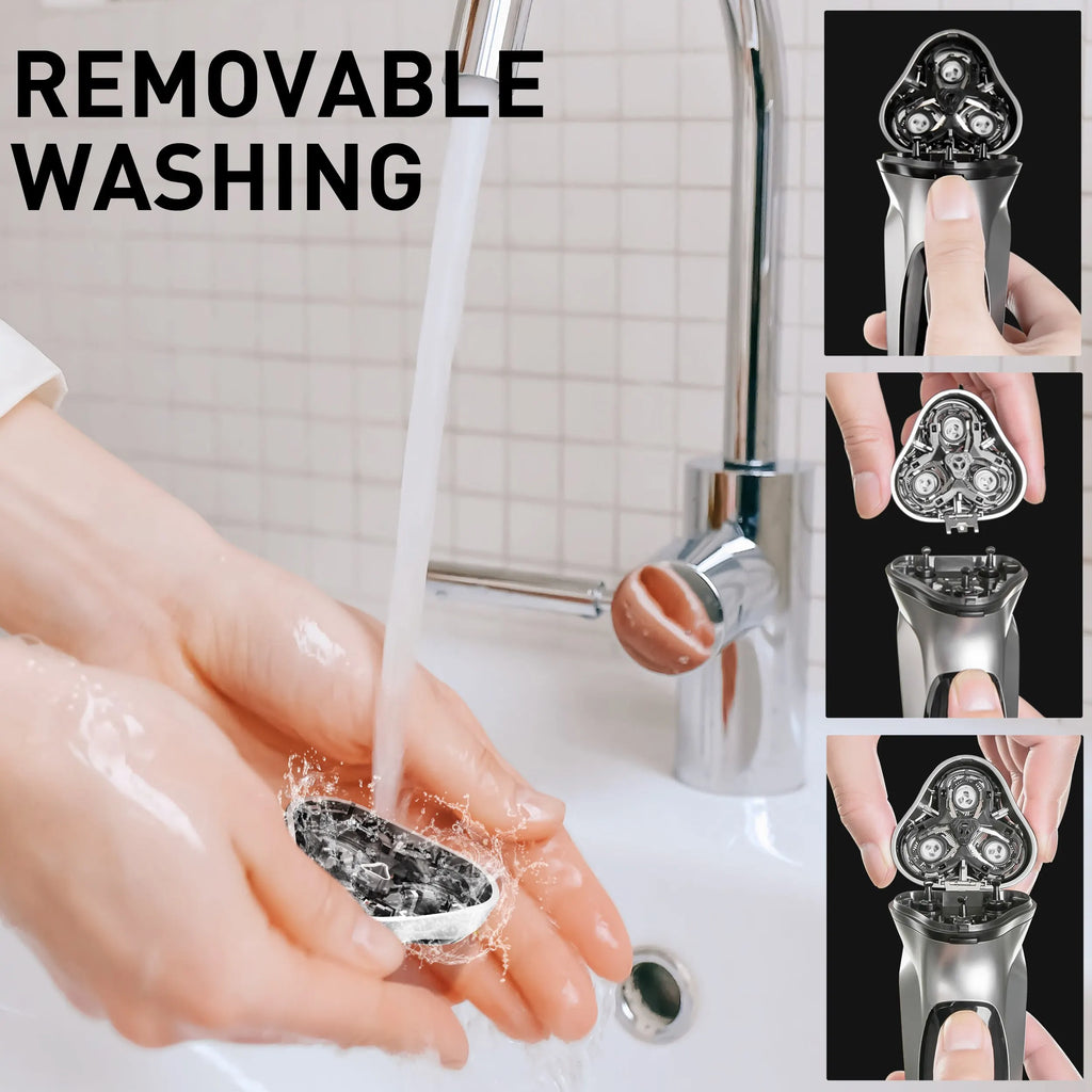 SCARNELL Axis 3D™ Electric Rotary Shaver