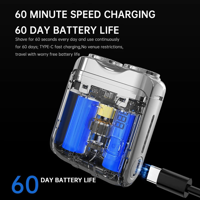 Mini Electric Smart Shaver