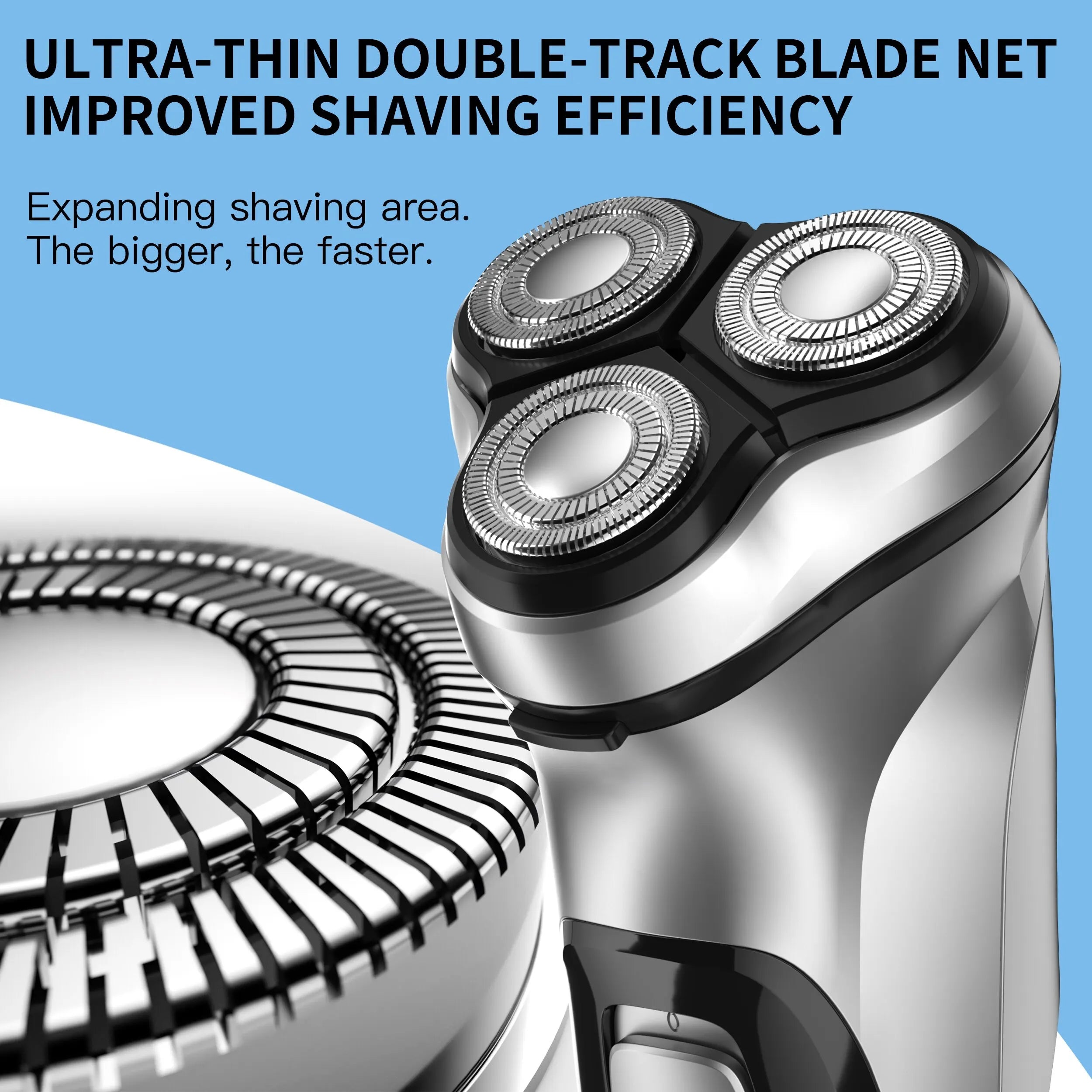 SCARNELL Axis 3D™ Electric Rotary Shaver
